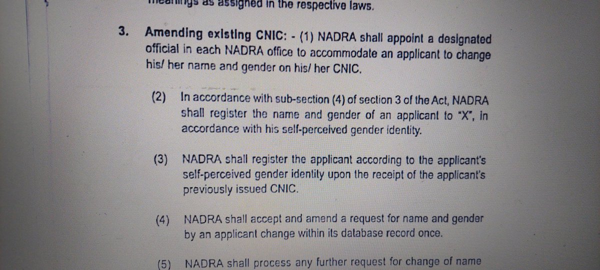 _aishamughal's tweet photo. Please read Transgender Persons (protection of Rights) Rules 2020 before joining any Propaganda group. Attached is rule 3 and rule 5 which clearly states that Transgender Persons can only be registered as "X" under the self perceived gender identity. 
#protecttrangenderAct2018 https://t.co/pd5lLee7AP