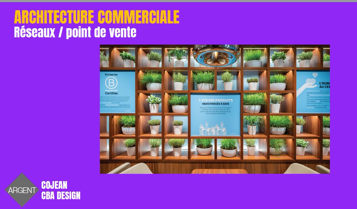 Strategies's tweet photo. GP Stratégies du Design 2022 – Architecture commerciale / Réseaux - Point de vente : un ARGENT pour #cojean et l’agence @CBADesignAgency pour la réalisation « Inventons le Cojean de demain ». Félicitation à eux !
#gpstrat #design https://t.co/VwyLPbgbRR
