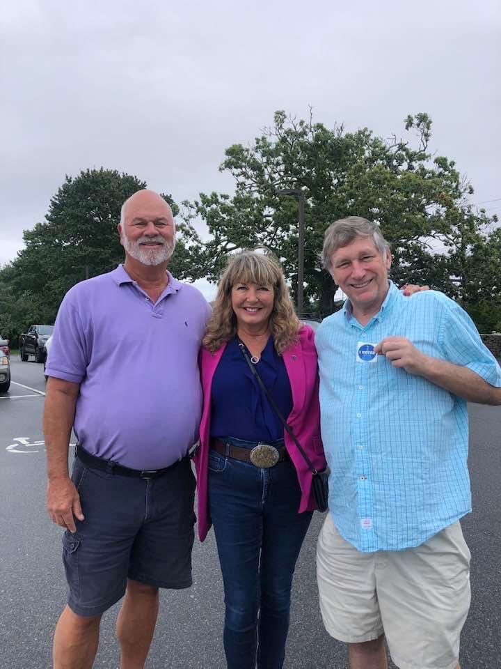 repmcentee33's tweet photo. #TeamMcEntee was out in full force at the polls last week! Thank you for your support, Narragansett and South Kingstown โ onto the General! #McEnteeFor33 https://t.co/LUpOkecwS2