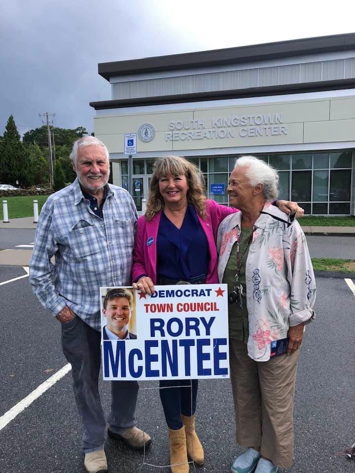 repmcentee33's tweet photo. #TeamMcEntee was out in full force at the polls last week! Thank you for your support, Narragansett and South Kingstown โ onto the General! #McEnteeFor33 https://t.co/LUpOkecwS2