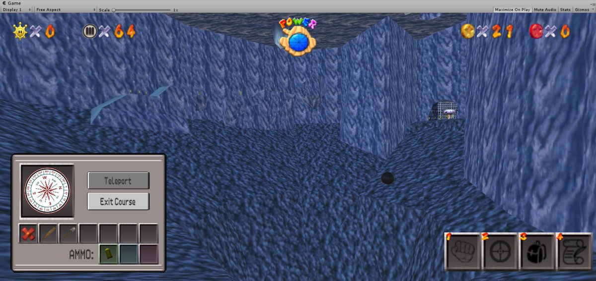lord__piccolo's tweet photo. Upcoming level of Super Agent 63D (My indie game): Maze Cavern of Haze
Download the current version of the game:
https://t.co/tWmmVgOOkm
#indiegame #HazyMazeCave #sm64 #supermario64 #mario #jamesbond #bond #n64 #goldeneye #shooter #fangame #survival #DavidDoak #retro #fps #tps https://t.co/OSm3W5Ke12
