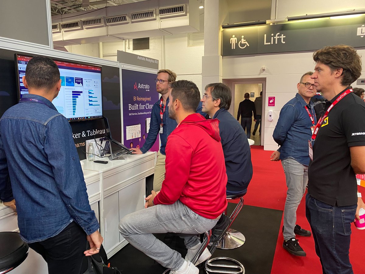 It's all happening at <a href="/BigData_LDN/">Big Data LDN - 23/24 Sept 26</a>! 🚀

BDL kicked off this morning. Astrato is at Stand 933 today and tomorrow. So come chat to the team about how we're different than Tableau and Looker, and to learn about our exciting roadmap.

Or stop by for some cool swag... 🛍️
