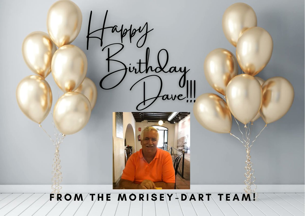 moriseydart's tweet photo. Happy Birthday Dave Dart! Have an enjoyable day...from your team at the Morisey-Dart Group!!! #MoriseyDart #HappyBirthday #MRINetwork https://t.co/gcqoASJF21