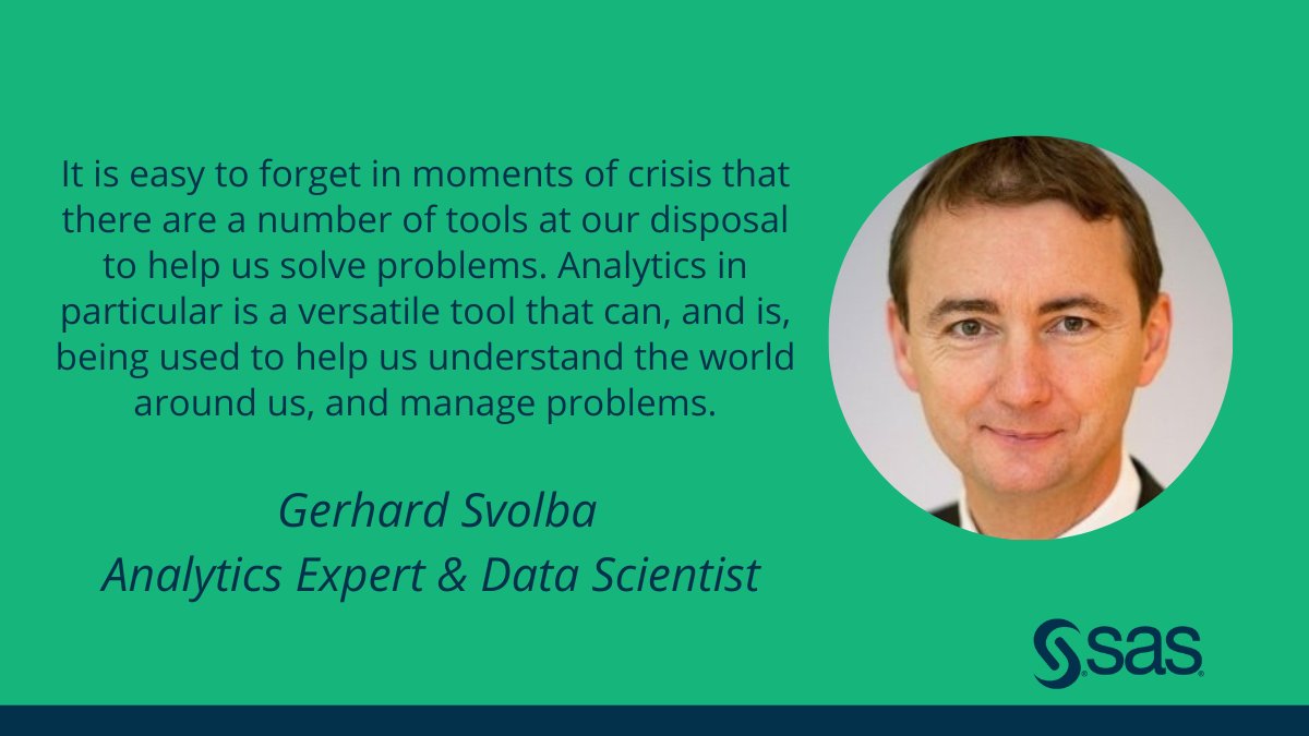 Invest now in your data science skills, and help solve the problems of the moment and the future with <a href="/GSvolba/">Gerhard Svolba</a> collection of demos, tips and tricks. 2.sas.com/6016MJ80K #analytics #AI #machinelearning