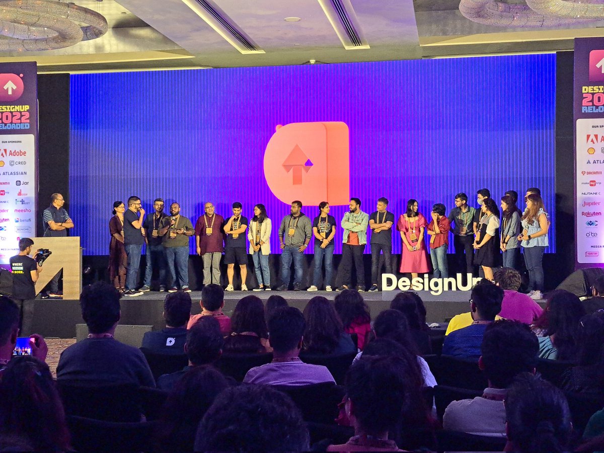 Rasagy Sharma (@rasagy) on Twitter photo Overall, it was such a delight to be back to organizing in-person conferences! I genuinely missed all the hugs, excitement & the feeling of being part of something bigger.
Always grateful to play a tiny role in making <a href="/DesignUpConf/">DesignUpConf</a> happen with these wonderful volunteers!
27/n Overall, it was such a delight to be back to organizing in-person conferences! I genuinely missed all the hugs, excitement & the feeling of being part of something bigger.
Always grateful to play a tiny role in making <a href="/DesignUpConf/">DesignUpConf</a> happen with these wonderful volunteers!
27/n