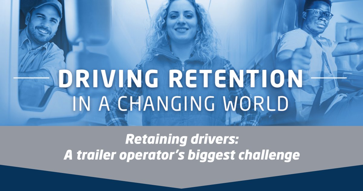 Trailer managers across the country have told us that retaining drivers is their biggest hurdle. Whether through our new driver app TrailerView or our Managed Services Consulting, we have evolved our products to help solve this challenge. Learn more.
bit.ly/3ShtiZG