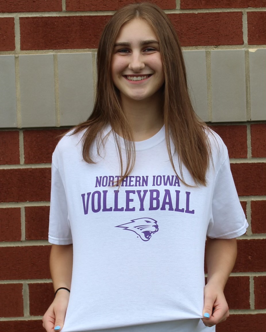 I am beyond excited to call myself a panther!! So thankful for my friends, coaches, teammates, and of course my family for everything they've done for me. Go UNI! 💛💜