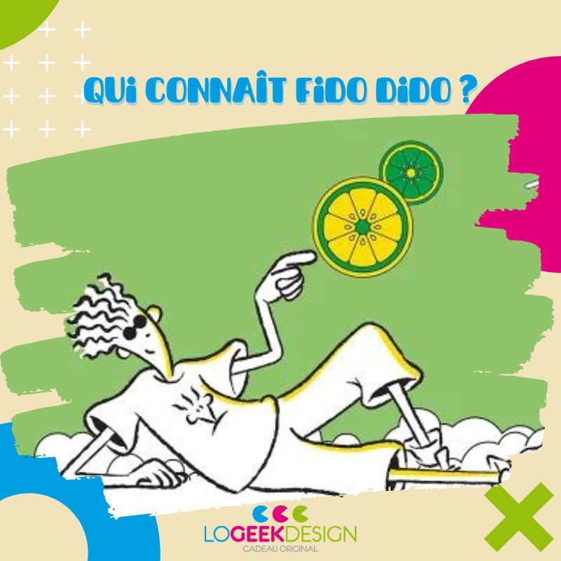 Logeekdesign's tweet image. ▀▄□ L&apos;instant Geek □▄▀
Qui connaît Fido Dido? 
#pub #pubculte #fidodido #adolescence #rétro #tesunvraisi #logeekdesign