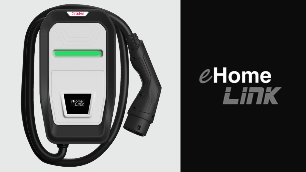 circutor's tweet photo. #eHOME Link: El nuevo #cargador para ser instalado en todo tipo de contextos de #CargaDoméstica, como un garaje privado o un aparcamiento comunitario. https://t.co/ogeEKCulJt https://t.co/8vQr6REg7e
