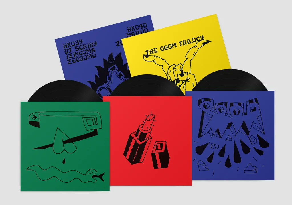 東アフリカ版PANことウガンダのNyege Nyege Tapesのダンス部門Hakuna Kulalaからは、南アフリカ・ダーバンで生まれ、今や世界的な人気を博す新興ジャンル「GQOM」の過去、現在、未来へと思いを馳せる意欲的なトリプル・パック『The Gqom Trilogy』がアナログ・リリース！ meditations.jp/products/dj-sc…