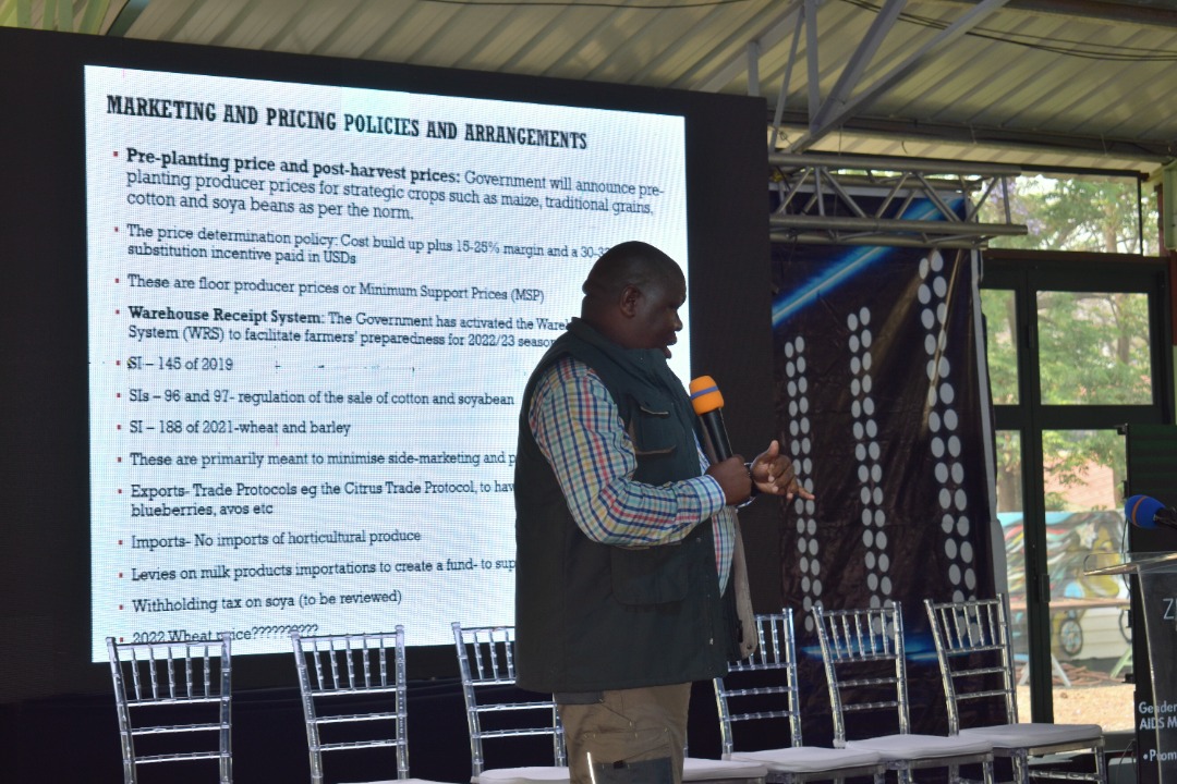 timb_zw's tweet photo. #HappeningNow @zfu_official 82nd Annual Conference and Congress. Playing our part in "accelerating alliances for sustainable food systems transformation" through diversification programs. https://t.co/FiMyWIbkDK