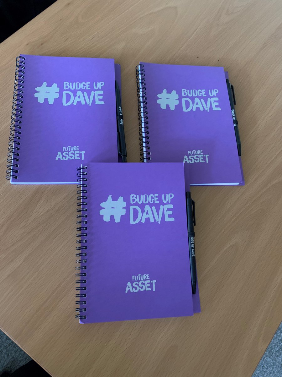 Thank you very much <a href="/Future_Asset/">Future Asset</a> we are loving our notepads and pens for students competing in the challenge 2022! #budgeupdave #womenleaders #WomeninBusiness <a href="/OLSPHigh/">OLSP</a> <a href="/WDCEducation/">WDC Education</a>