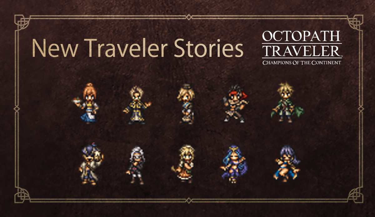 OCTOPATH TRAVELER: CotC tweet media