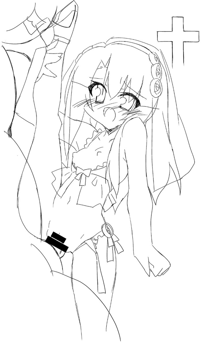 ああああああ今回描くつもりなかったのにどうしても行きついてしまう…!もはや病気かっ(≧血≦;)
もはや飽きられてきた感あるI字バランスをまたも描いてしまいました
ゆ、許して…|`*)
コスは描きたいもの描く事にしました!
というわけでウェディングビキニコスです
あとレーシングも描いてます~