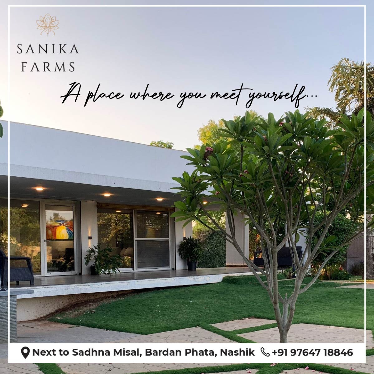 sanika_farms's tweet photo. Finding a place where you can be yourself is what helps you the most!!
#homestay #homestyle #homestaysofindia #nashik #booknow #villa #villastay #nature #homestays #stayin #booknow #naturelovers #naturephoto #nashikcity #nashikdhol #nashik_exploring #visitus #visitnow https://t.co/VNhkyR2YMF