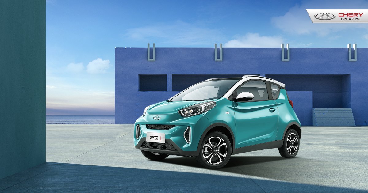 CheryAutoCo's tweet photo. Small, intelligent, and packs a punch that changes your perception on electric vehicles. That's the #EQ1 from #CHERY #QPower https://t.co/567K3RT31N