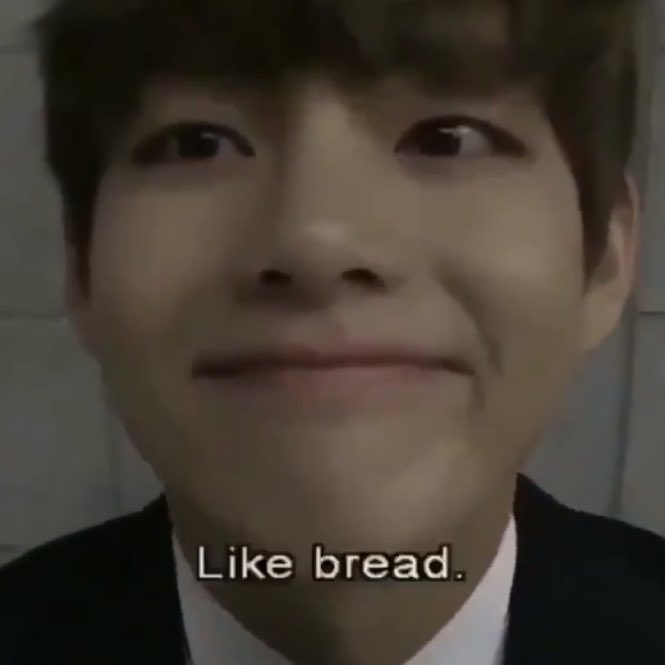 taehyungs more bread than bread itself 🍞