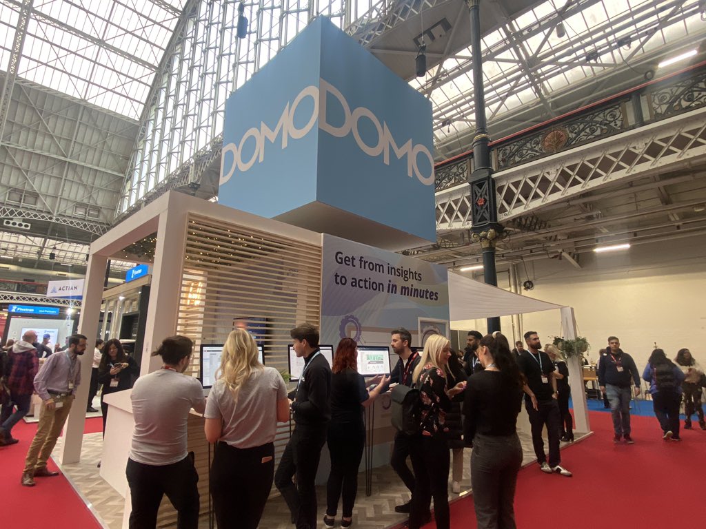 Domotalk's tweet photo. Looking for a new approach for your data and insights?
Come and meet the Domo team at @BigData_LDN stand 306 and learn how modern BI can transform your business 👋
#BigDataLDN #TechShowLondon #ModernBI https://t.co/9I9TPFesGK