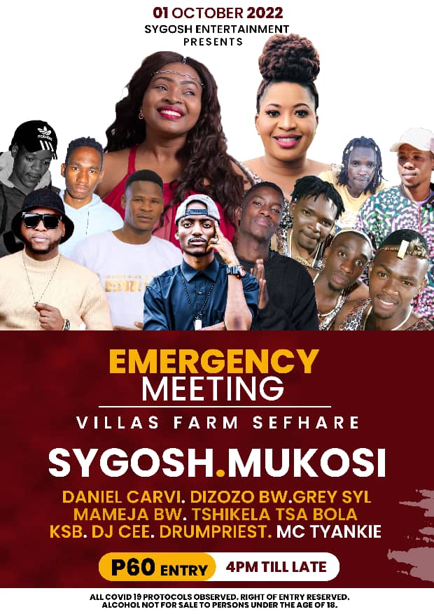 grey_syl's tweet photo. Tswapong 🔥🔥🔥 We rock Sefhare ka di 1 ko Villa's Farm 

Alongside MUKOSI from SA 🇿🇦,Sygosh @DJ_KSB101 https://t.co/iv07xSiTKn