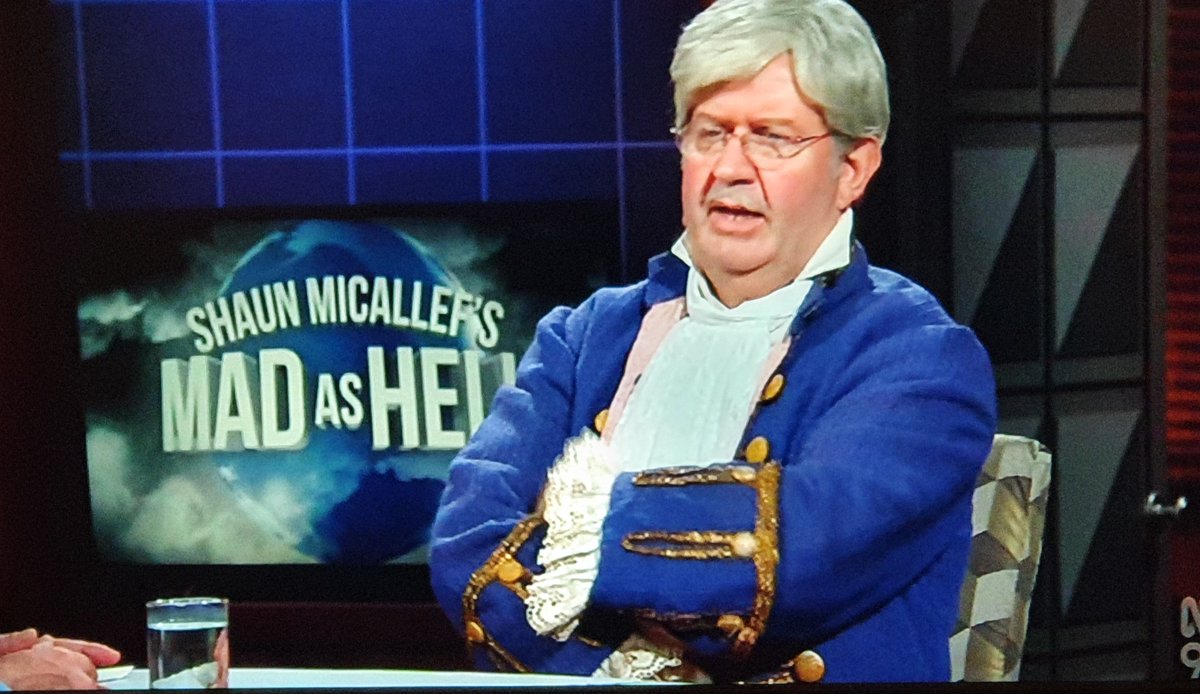 PeterWMurphy1's tweet photo. Such a wonderful final ep of @shaunmicallef's @madashelltv. So many great moments. 😂 #auspol #MadAsHell #SadAsHell 😢 https://t.co/rYvkdQ5VfK