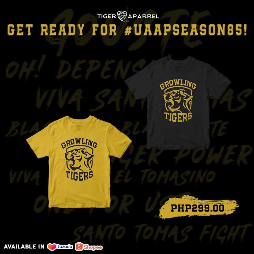 tiger_apparel's tweet photo. Lazada App: https://t.co/xUMQBABYDP
Shopee App: https://t.co/yQeEJai9Fn

Follow us on our social media accounts:
Facebook: https://t.co/SJLQ13nFL8
Twitter: https://t.co/jeR6tZqJVz
Instagram: https://t.co/sQlxEvyMoE

#UAAPSeason85
#GoUSTe 
#TigerApparel https://t.co/zv9udtwlZZ