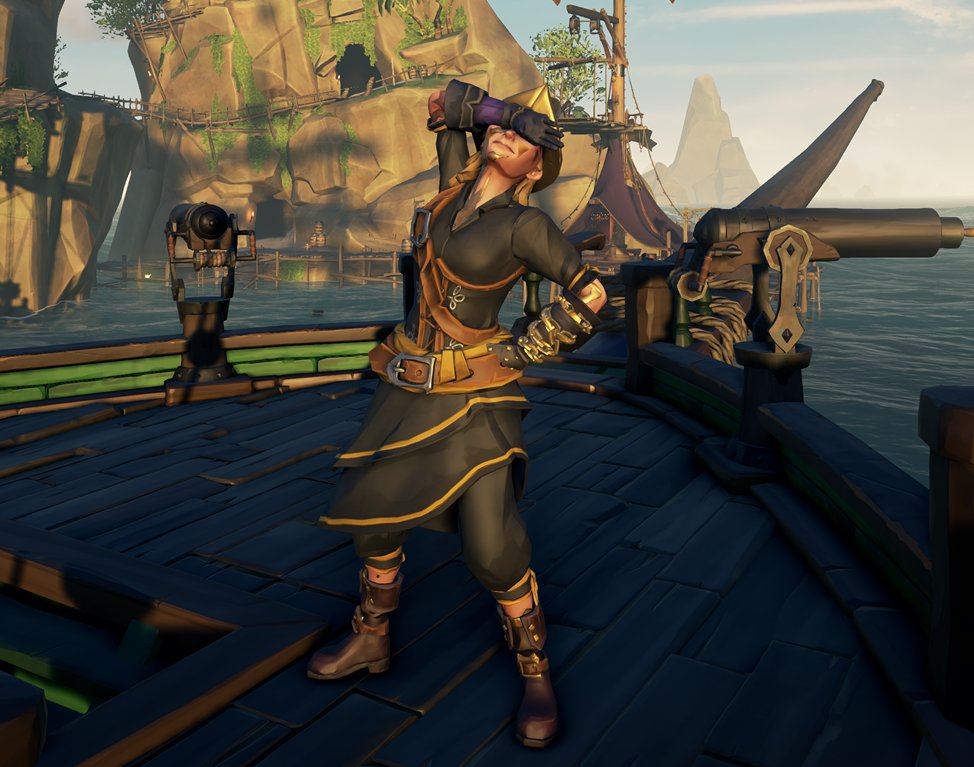 Pokeppa's tweet photo. Just a touch of gold
Theme: Gold
#StyleOfThieves @SeaOfThieves https://t.co/hf4J18DJoX