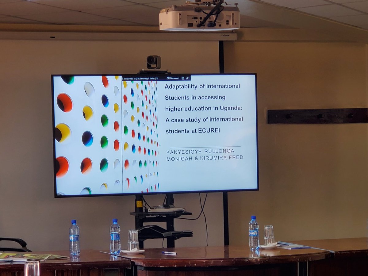 GunjanSondhi's tweet photo. @mrullonga explores experiences of #internationalatudents in Uganda. #WISMA https://t.co/rF7Ofd9Sp3