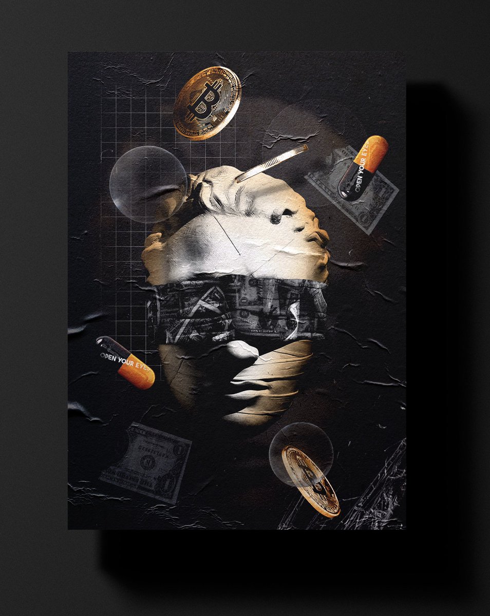 carlottadesigns's tweet photo. new #bitcoin poster design👀🧡

open your eyes, exit the matrix https://t.co/KREMeIccCt