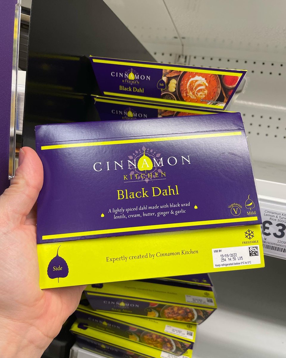 All_Things_New_'s tweet photo. Cinnamon Kitchen! ๐ At Tesco #cinnamonkitchen #indian #korma #saagaloo #blackdahl #wellthisisnew https://t.co/5QufNlcBQC
