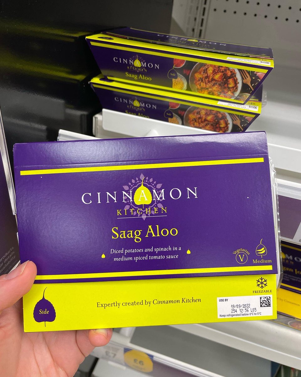 All_Things_New_'s tweet photo. Cinnamon Kitchen! ๐ At Tesco #cinnamonkitchen #indian #korma #saagaloo #blackdahl #wellthisisnew https://t.co/5QufNlcBQC