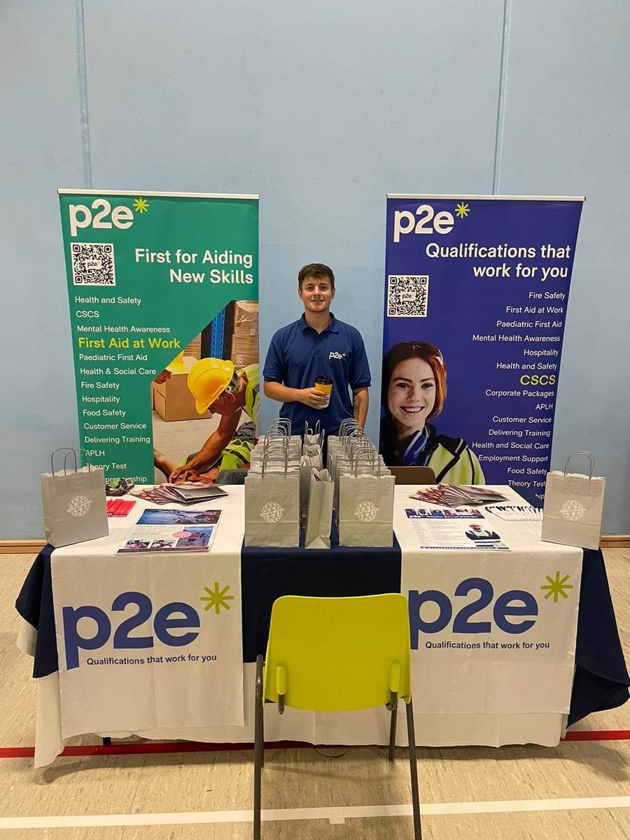 P2Eorg's tweet photo. We are at Aberdare Jobs Fair in the Sobell Centre today! Come along to have a chat with us about your training needs  #adultlearnersweek #training #aberdare #rct https://t.co/NhsWRMjYgq