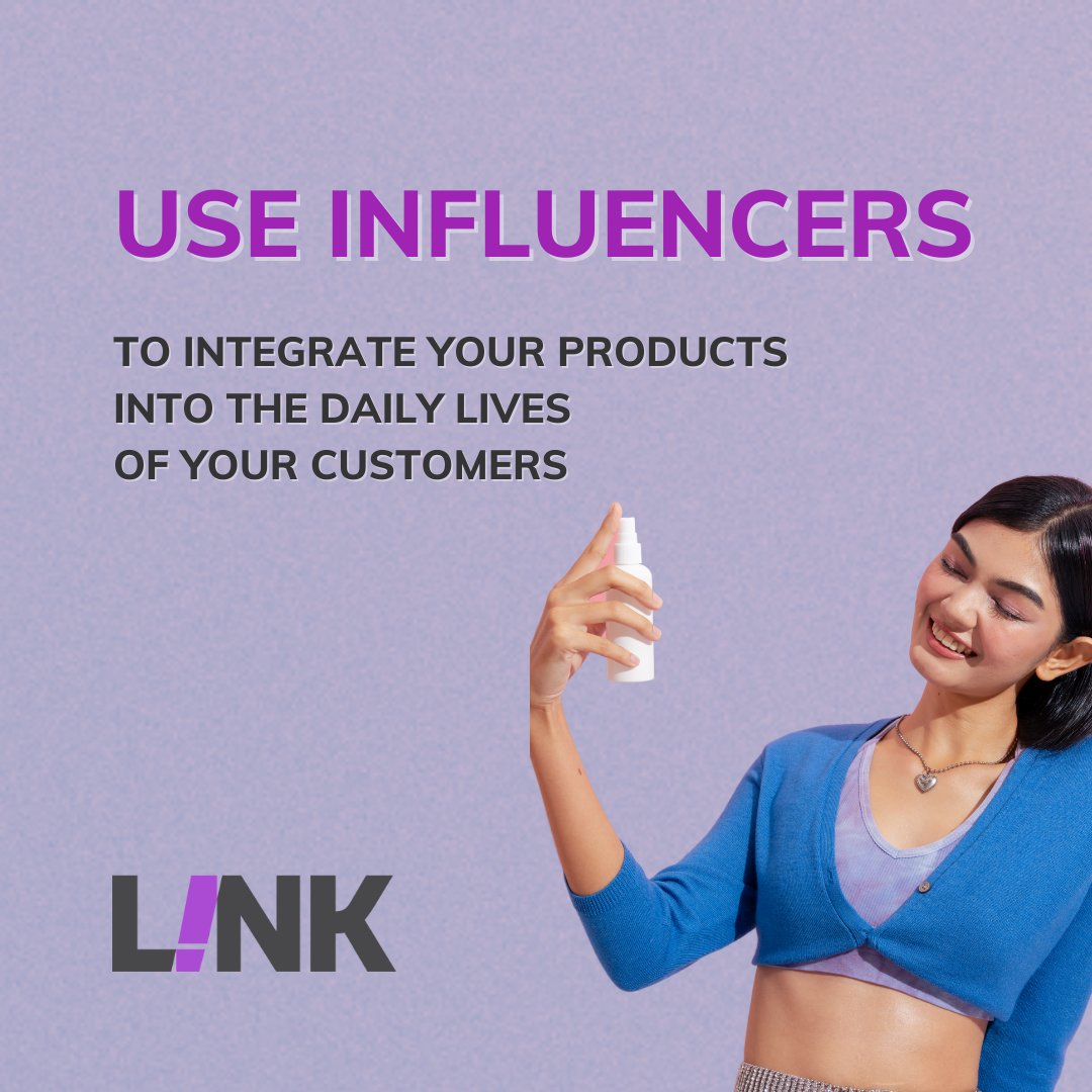 By utilising Influencer Partnerships for Brand Exposure, businesses can integrate their product into the daily lives of their target audience.

Learn more about L!NK at link.software, and Come to meet us at eCommerce Expo!

#link2grow #ecommerceexpo #ece22 #london