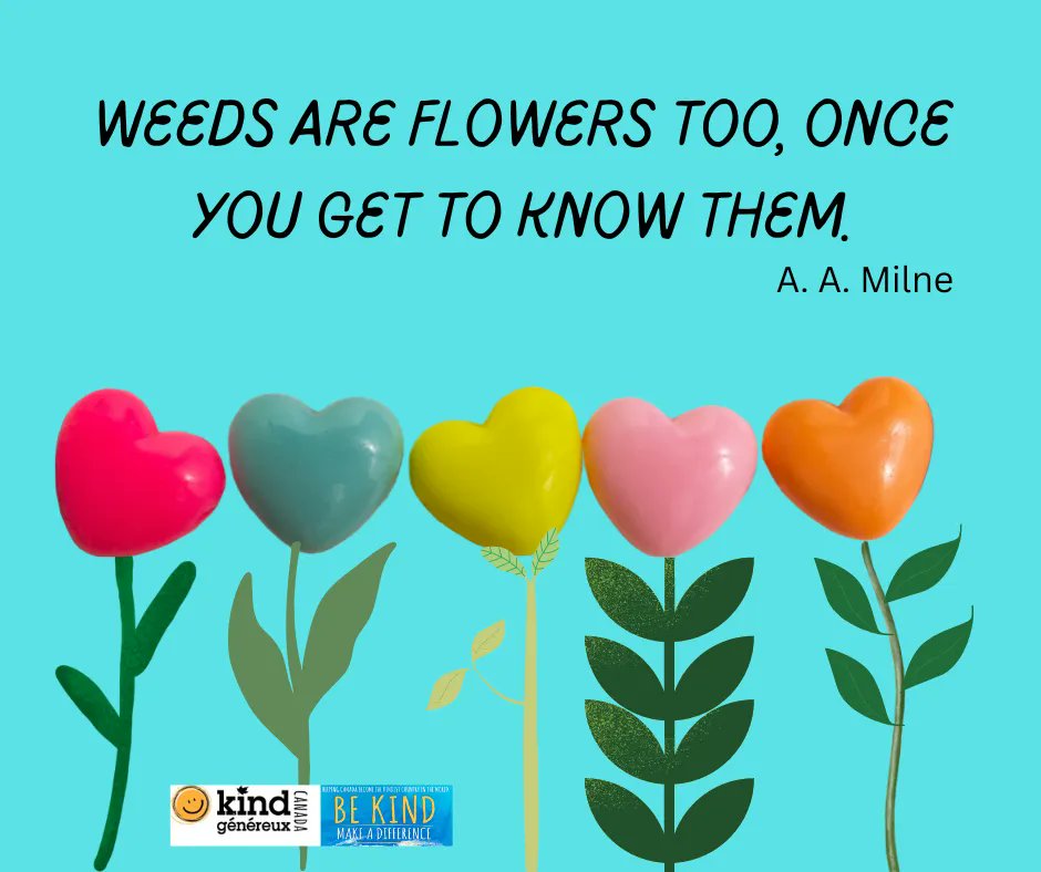 #KindCanada is committed to being a strong national voice and to working hand-in-hand with others to bring the power of #kindness to homes, communities, schools and workplaces across Canada.  Searching for inspiration?  buff.ly/3tspPwD

#KindCanadaGenereux #KindCanada