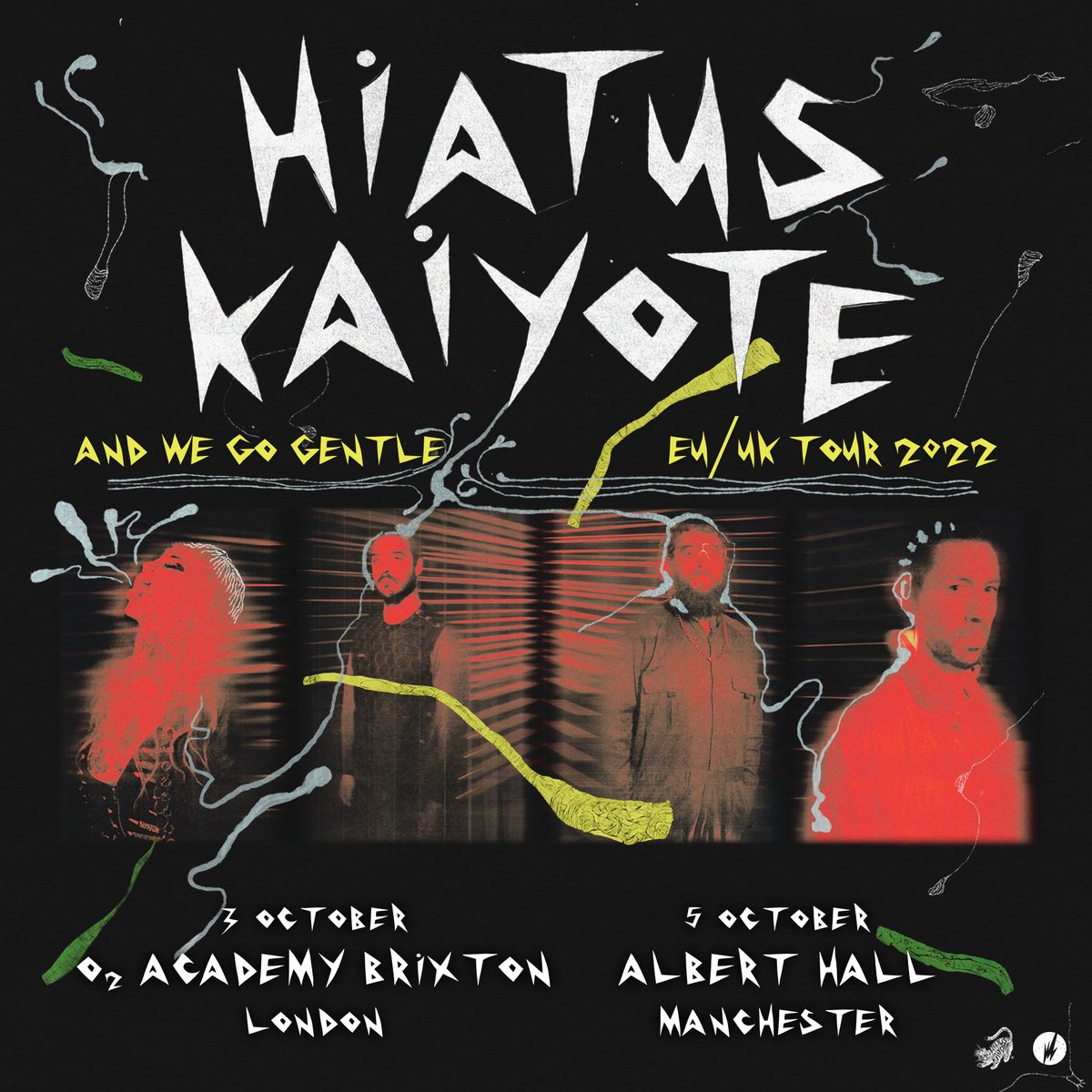 TWO WEEKS TO GO: Having recently finished their US tour (which included a show with @flyinglotus), @HiatusKaiyote are heading to the EU / UK at the end of the month... They're taking to our stage on the 5th of Oct for one of just two UK dates! Tickets: tinyurl.com/2jczu5yz