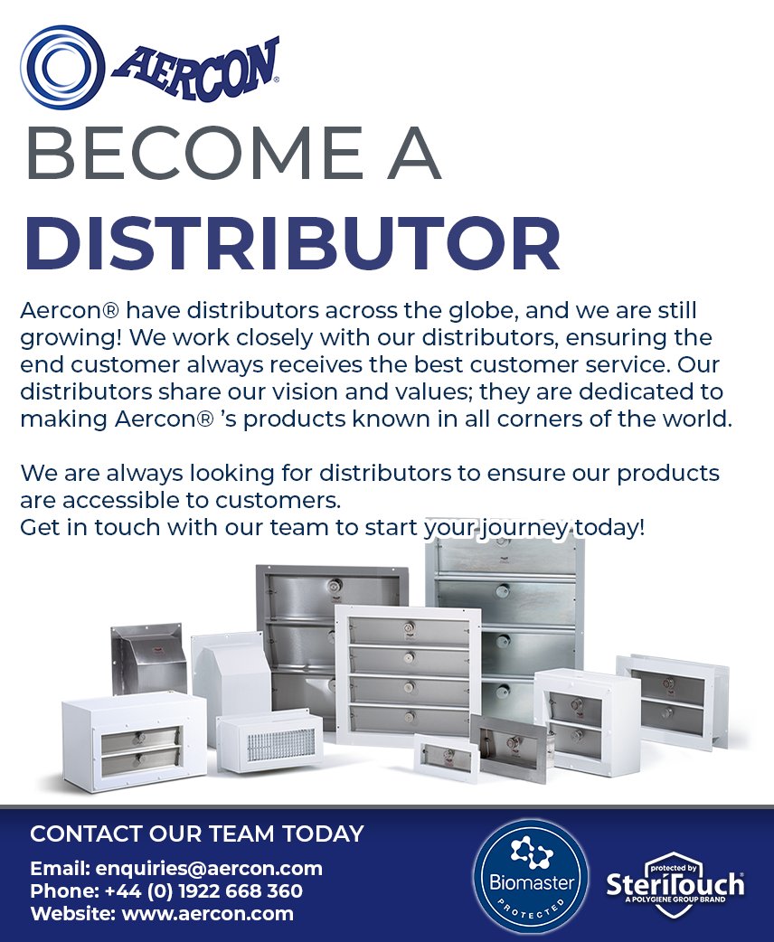 aerconltd's tweet photo. Aercon® has #distributors across the globe, and we are still growing! We work closely with our distributors, ensuring the end customer always receives the best customer service.
Website: https://t.co/V4MbgABFpm
#walsall #birmingham #aircontrol #airventilation #laboratory #valves https://t.co/hbeNbLPXEI