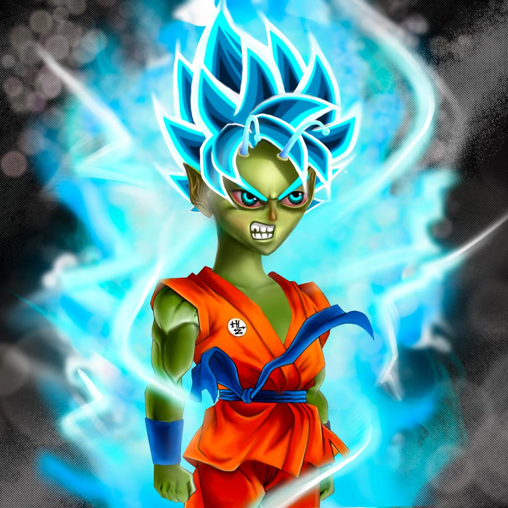 highlienz's tweet image. Starting off with the first special! 👽

Just transforming into Super Saiyan Blue!💎🐉 - Give us a minute.. ⏳

Roadmap updates following soon! 💥