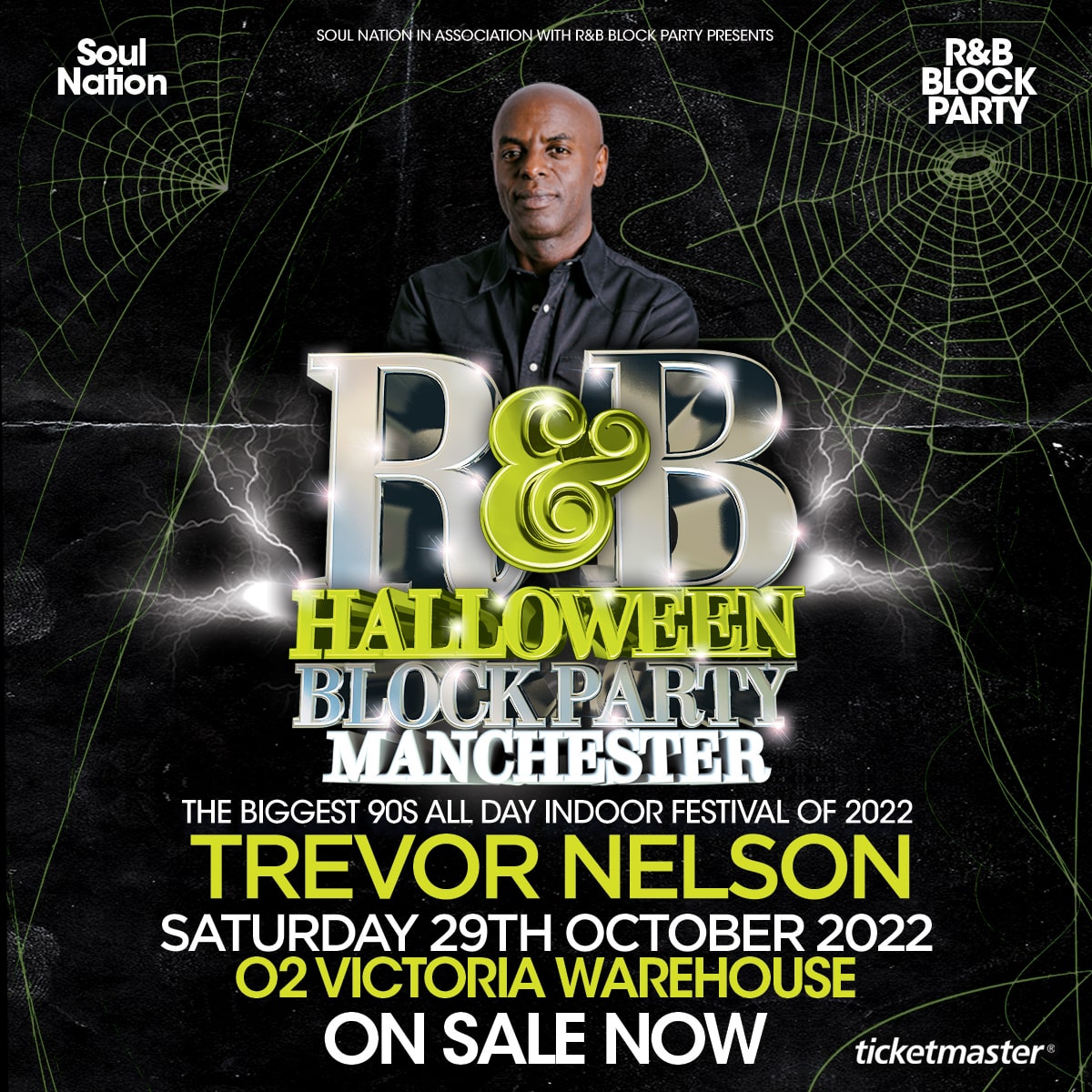 Soul Nation and <a href="/DJTrevorNelson/">Trevor Nelson</a> have put together a line-up of iconic 90s R’n’B acts for an all-day indoor festival here next month on Saturday 29 October!

Special guests include <a href="/Ginuwine/">ELGIN</a> <a href="/donelljones96/">Donell Jones</a> <a href="/therealruffendz/">Ruff Endz</a> and more!

Tickets on sale👇
amg-venues.com/NN7F50KOX4q