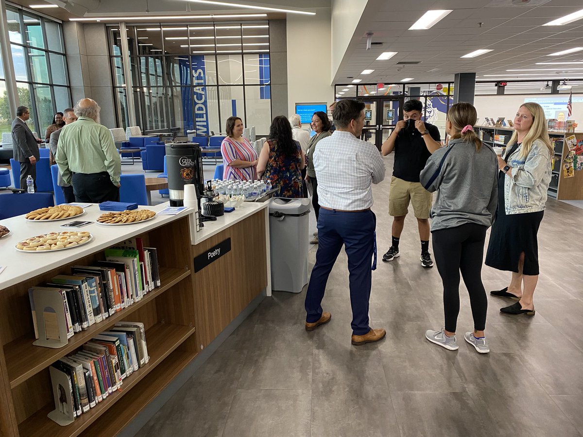 TomcatHR's tweet photo. Dessert with the Board and new staff members last night. Thanks for the tasty treats, @MrsMullins_WeGo and Foods 2! #WeAreWeGo https://t.co/rWHLC5bBvQ
