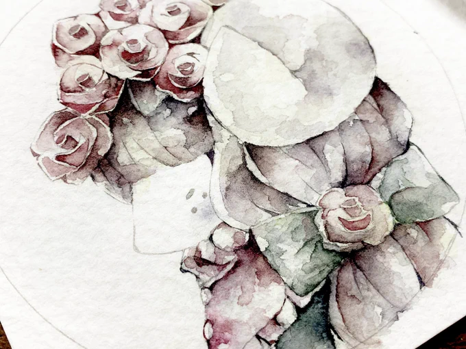とても好きな色になったお絵描き楽しい。後々少し。 