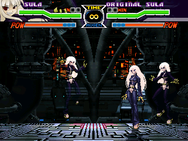 Ankloss_Insert's tweet photo. 久し振りにスーラ・クリスタル(フェナカイト)更新しました!
『ネスツ知られざる研究所』にて代理公開して頂いてます。
主な更新点は以下の2点。
・必殺技を一つ追加
・挙動がおかしくなりそうなAIの記述を一部修正
#MUGEN #AKOF #スーラ https://t.co/AIGTbvfLFe