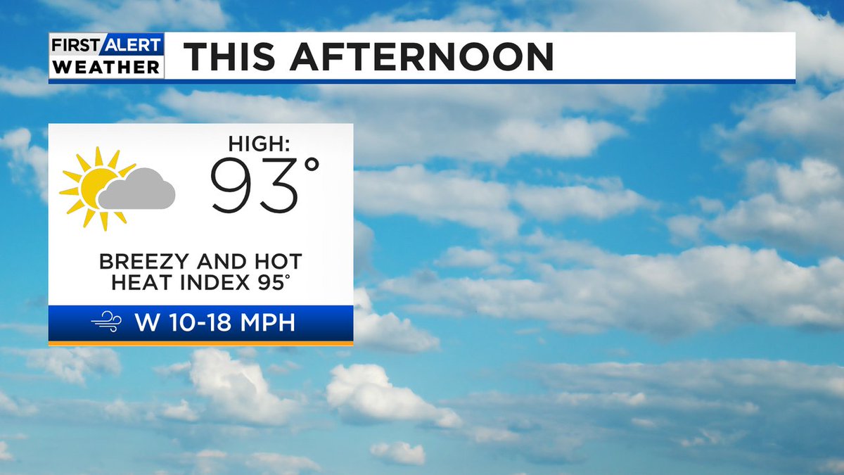 KentEhrhardt's tweet photo. One more hot day today (the record is 95) thn cooler tomorrow as Autumn arrives at 8:03 pm CDT. #N4TM #stlwx #KMOV https://t.co/TiJdvBL1EQ