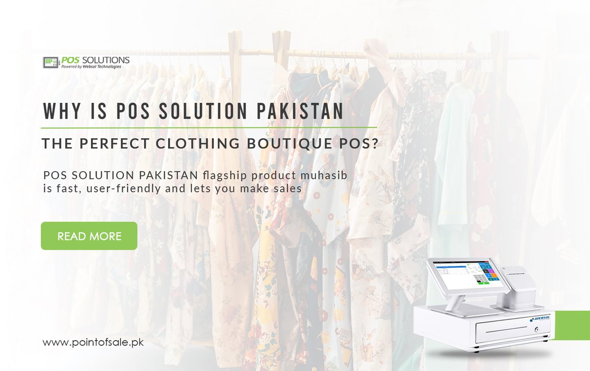 websol_tech's tweet photo. WHY IS MUHASIB ERP THE PERFECT CLOTHING BOUTIQUE POS? | BOOK A FREE DEMO NOW

POS SOLUTION PAKISTAN flagship product Muhasib ERP  is fast, user-friendly and lets you make sales, take payments and manage inventory from anywhere in the store.

https://t.co/YEEKzNz47x https://t.co/ygW3B752Kj