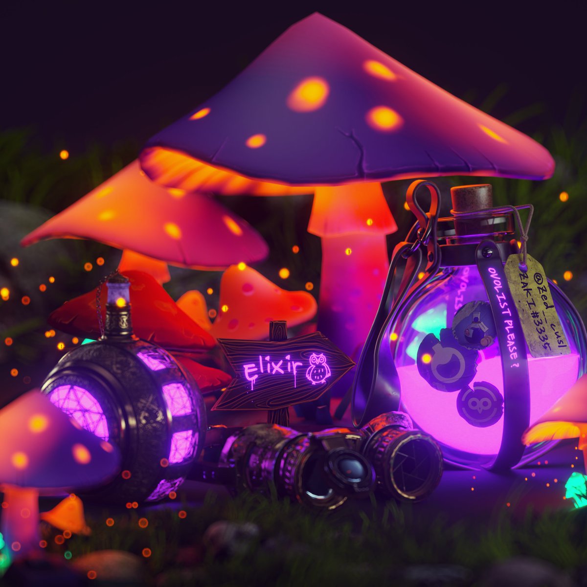 Zed__cus1's tweet photo. I heard in the City of @ElixirNFT  the Creators are Royalty 👑, had a blast making this fan art ♥️🚀 , is it worthy an OvOlist ? @filtheewill @Kay_the_great_ @SwervorTrades @jumpmanjoshi @cmasuabi 👀
#NFT #SolanaNFTs #ELIXIR #elixirnft https://t.co/o9Rabl24D3