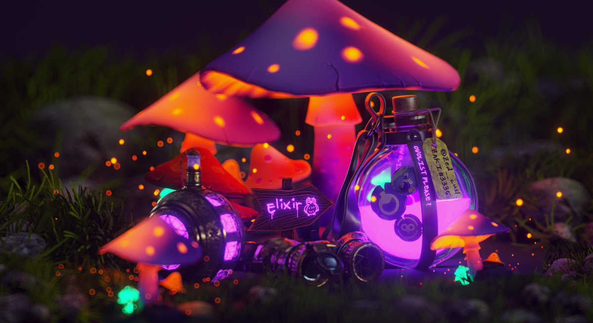 I heard in the City of <a href="/ElixirNFT/">Elixir</a>  the Creators are Royalty 👑, had a blast making this fan art ♥️🚀 , is it worthy an OvOlist ? <a href="/filtheewill/">filthywill</a> <a href="/Kay_the_great_/">KTG</a> @SwervorTrades <a href="/jumpmanjoshi/">jwalin</a> <a href="/cmasuabi/">Plasmic Rapture</a> 👀
#NFT #SolanaNFTs #ELIXIR #elixirnft