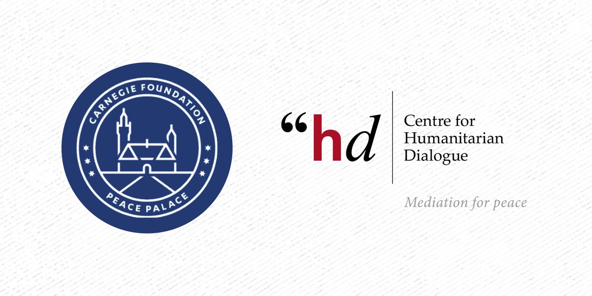 Centre for Humanitarian Dialogue tweet media