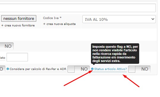 cloudhotelit's tweet photo. 🆕💡Magazzino > Articoli e servizi

Per impedire l'inserimento di articoli andati in disuso è stato aggiunto un flag Status (Attivo/Cancellato)

Se l'articolo è in status Cancellato non comparirà nella ricerca ad autocompletamento in fase di addebito degli extra o in fatturazione https://t.co/XXqj9G36jO