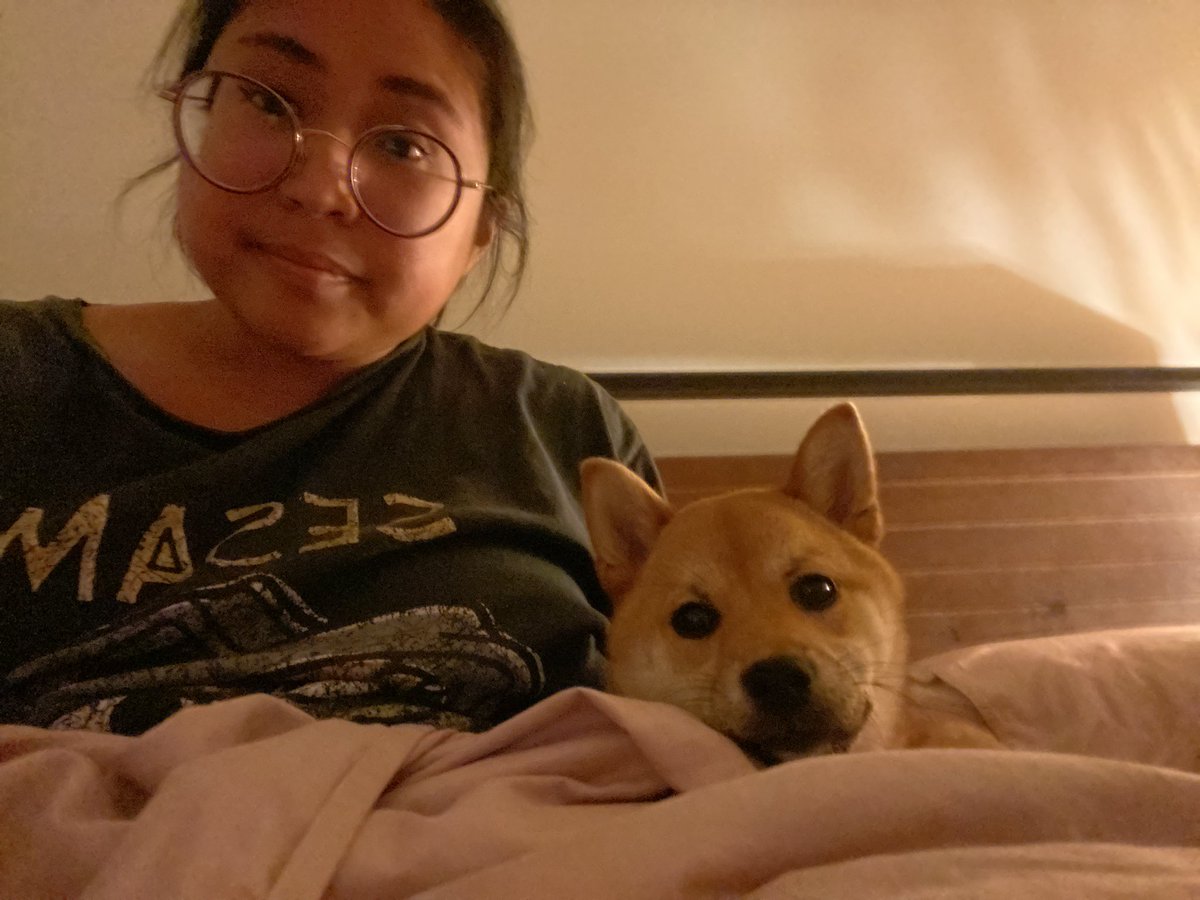 k__trina's tweet photo. Being 29 has been great so far. I spent most of today annoying this little princess. https://t.co/r1Pqm7Wg6G