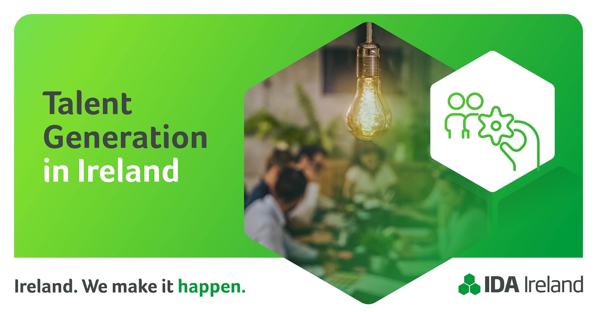 IDAIRELAND's tweet photo. Ireland has 8 Universities &amp; 5 Technological Universities, with research talent developed in state funded Research Centres in a broad range of cutting edge #skills and #technologies. Read our latest infographic on #talentgeneration in Ireland - https://t.co/Y1pEJS2NVu https://t.co/wUkbMC6oMA