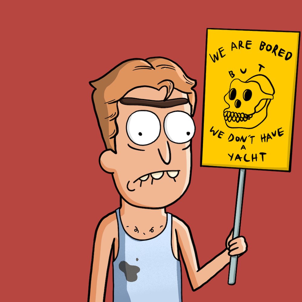 😎 🎉 CRAZY GIVEAWAY 🎉 😎

1 #GodHatesNFTees + 2 #ApeHaterClub + 1 Sr Bananos 🏆

To Enter: 
✅ Be degen as fuck 😈

✅ Follow @MyCryptoFather + <a href="/GodHatesNFTees/">God Hates NFTs 🐇</a> 

✅ Like &amp; Retweet 

⌛Winners in 24 hours 🎁 and shoutout to <a href="/mycryptofather/">phantom</a> for hosting this 🔥🔥