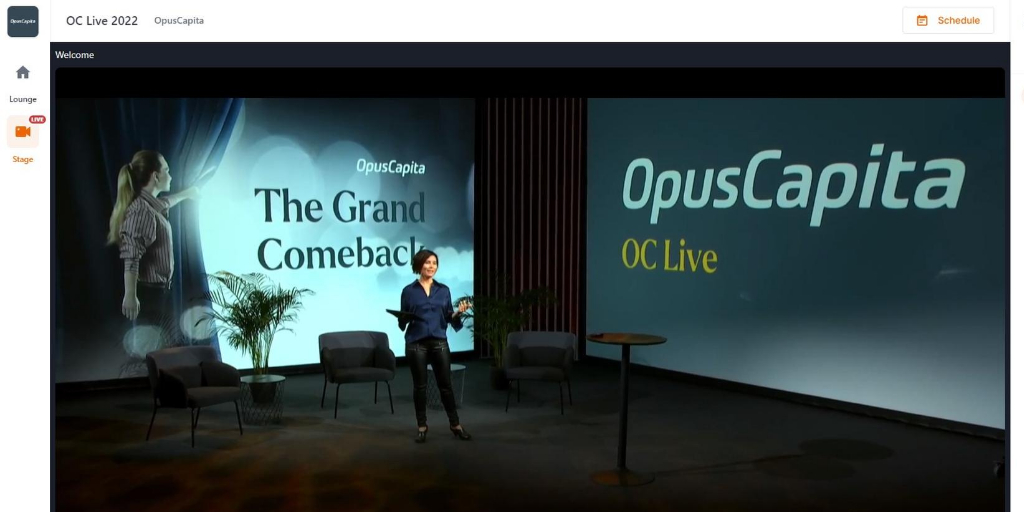 Excited to be live with the leading European e-invoice and advanced procurement solution provider @opuscapita! #oclive #virtualevent #elevatingevents